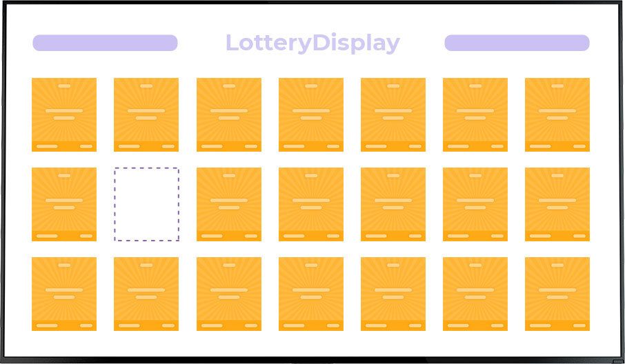 lottery display