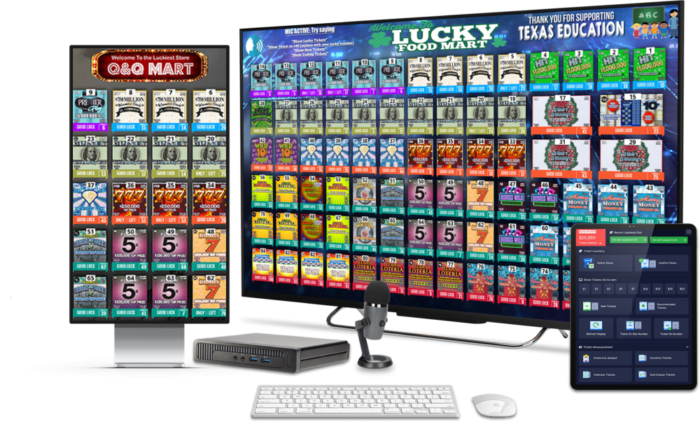 Home - Lottery Display | Digital Lottery Display Technology